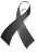 Lazo negro de luto - GIF, 34x48 pixels, 1.6 KB