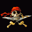 pirata - GIF, 64x64 pixels, 1.2 KB