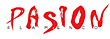 pasion - GIF, 110x39 pixels, 1.9 KB