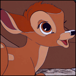 Bambi - GIF, 150x150 pixels, 13.2 KB