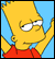 Bart Simpson - GIF, 50x54 pixels, 1.2 KB
