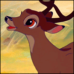 Bambi - GIF, 150x150 pixels, 14.8 KB