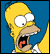 Homero Simpson 3 - GIF, 50x54 pixels, 1.1 KB
