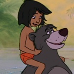 Mowgli y Baloo - JPEG, 150x150 pixels, 10.4 KB