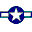 Emblema USA - GIF, 32x32 pixels, 225 B