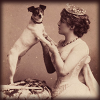 queen wirh dog - PNG, 100x100 pixels, 19.5 KB