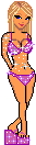 chica bikini - GIF, 33x132 pixels, 2 KB