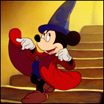 Mickey - GIF, 150x150 pixels, 15.2 KB