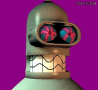 Bender lo flipa, neng! - GIF, 98x90 pixels, 4.9 KB