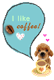 me gusta el cafe! - GIF, 80x117 pixels, 6.7 KB