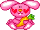 bunny - GIF, 58x43 pixels, 12.8 KB