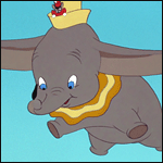 Dumbo - GIF, 150x150 pixels, 17.4 KB