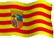 bandera Aragón - GIF, 76x54 pixels, 14.1 KB