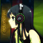Girl music - GIF, 150x150 pixels, 14.6 KB