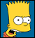 Bart Simpson 6 - GIF, 50x54 pixels, 1018 B