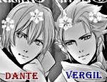 Dante y Vergil con Flores - JPEG, 150x115 pixels, 13.9 KB